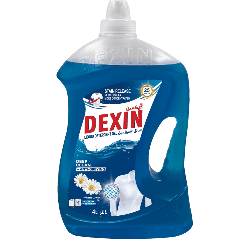 Dexin Fresh Flower Detergent Gel - 4 Litre